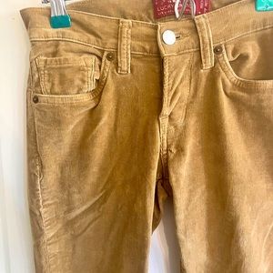 Lucky brand beige corduroys
